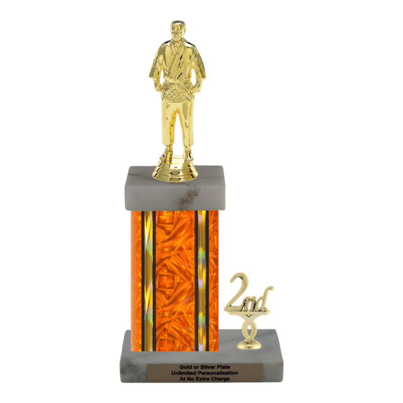 Custom Judo Trophy - Type N Series 3539 - Anderson Trophy Co.