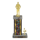 Custom Judo Trophy - Type N Series 3539 - Anderson Trophy Co.