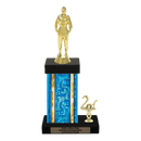 Custom Judo Trophy - Type N Series 3539 - Anderson Trophy Co.