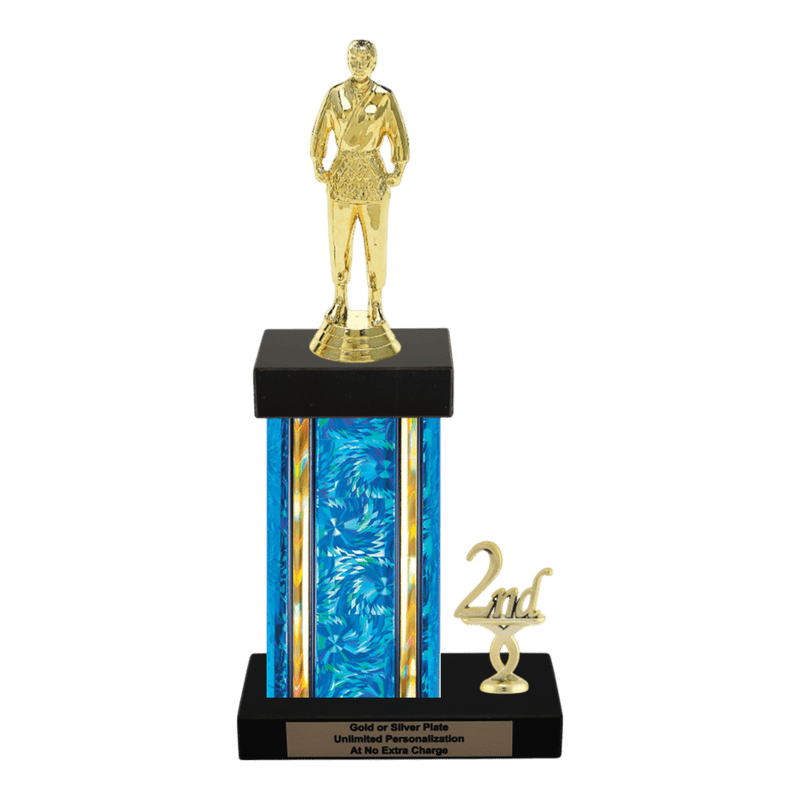 Custom Judo Trophy - Type N Series 3539 - Anderson Trophy Co.