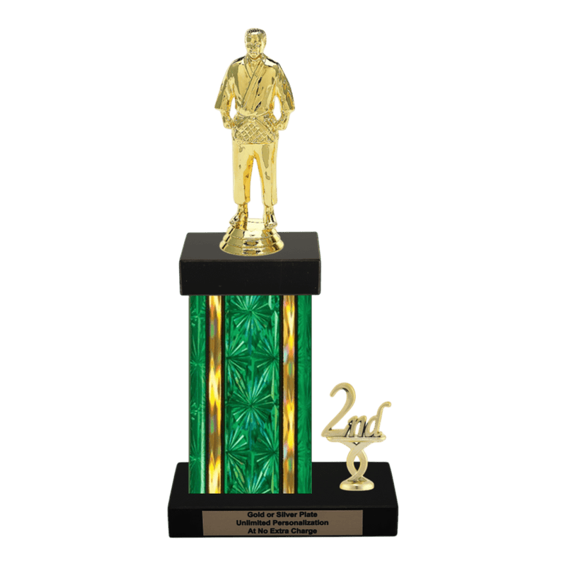 Custom Judo Trophy - Type N Series 3539 - Anderson Trophy Co.