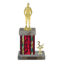 Custom Judo Trophy - Type N Series 3539 - Anderson Trophy Co.