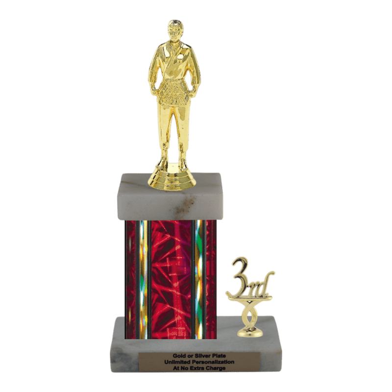 Custom Judo Trophy - Type N Series 3539 - Anderson Trophy Co.