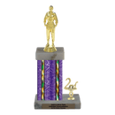 Custom Judo Trophy - Type N Series 3539 - Anderson Trophy Co.