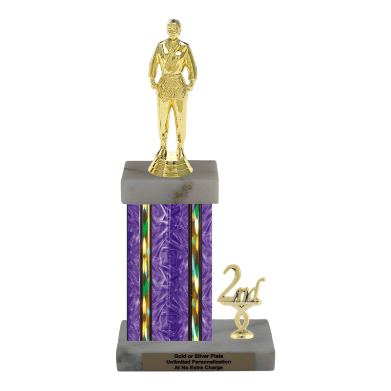 Custom Judo Trophy - Type N Series 3539 - Anderson Trophy Co.