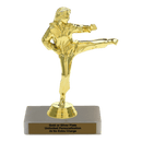Custom Karate Kick Trophy - Type A Series 3623 - Anderson Trophy Co.