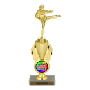 Custom Karate Kick Trophy - Type B Series 3623/342655 - Anderson Trophy Co.