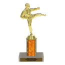 Custom Karate Kick Trophy - Type C Series 3623 - Anderson Trophy Co.