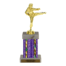 Custom Karate Kick Trophy - Type F Series 3623 - Anderson Trophy Co.