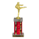 Custom Karate Kick Trophy - Type F Series 3623 - Anderson Trophy Co.