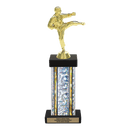 Custom Karate Kick Trophy - Type F Series 3623 - Anderson Trophy Co.