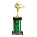 Custom Karate Kick Trophy - Type F Series 3623 - Anderson Trophy Co.