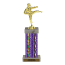 Custom Karate Kick Trophy - Type F Series 3623 - Anderson Trophy Co.