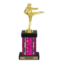 Custom Karate Kick Trophy - Type F Series 3623 - Anderson Trophy Co.