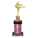 Custom Karate Kick Trophy - Type G Series 3623 - Anderson Trophy Co.