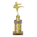 Custom Karate Kick Trophy - Type G Series 3623 - Anderson Trophy Co.