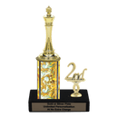 Custom King Chess Trophy - Type L Series 34557 - Anderson Trophy Co.