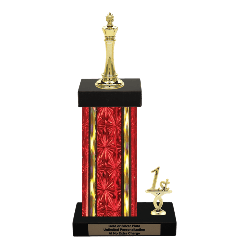 Custom King Chess Trophy - Type N Series 34557 - Anderson Trophy Co.