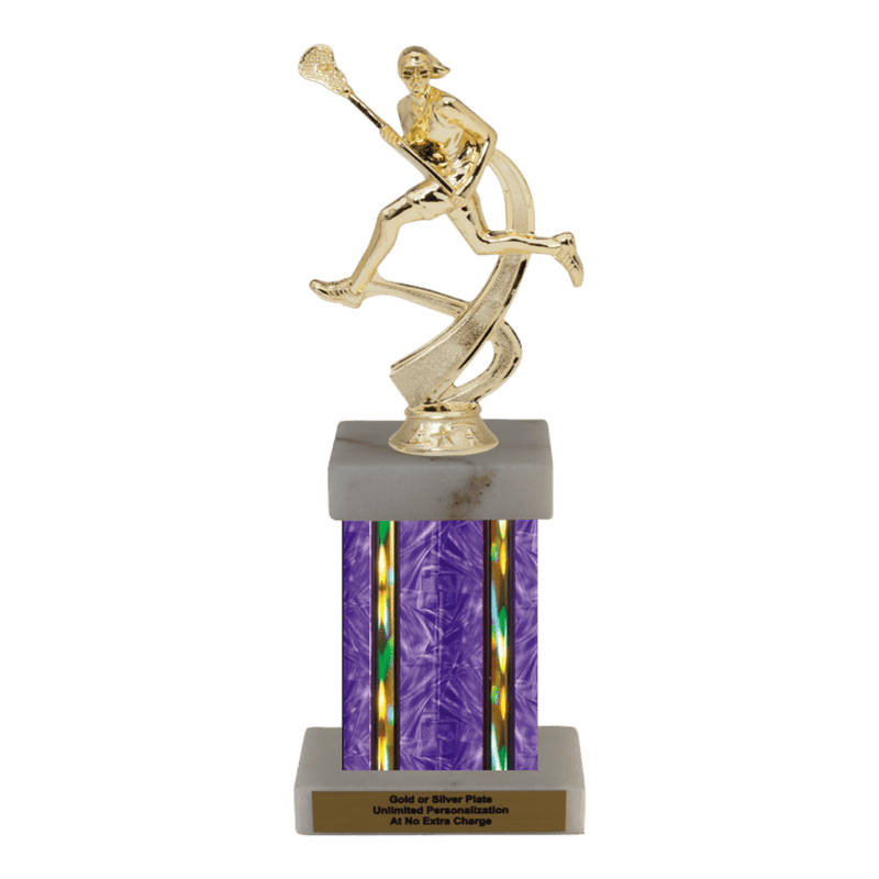 Custom Lacrosse Trophy - Type F Series 2MF4540 - Anderson Trophy Co.