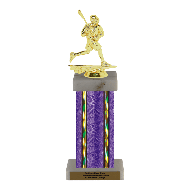 Custom Lacrosse Trophy - Type F Series 36562 - Anderson Trophy Co.