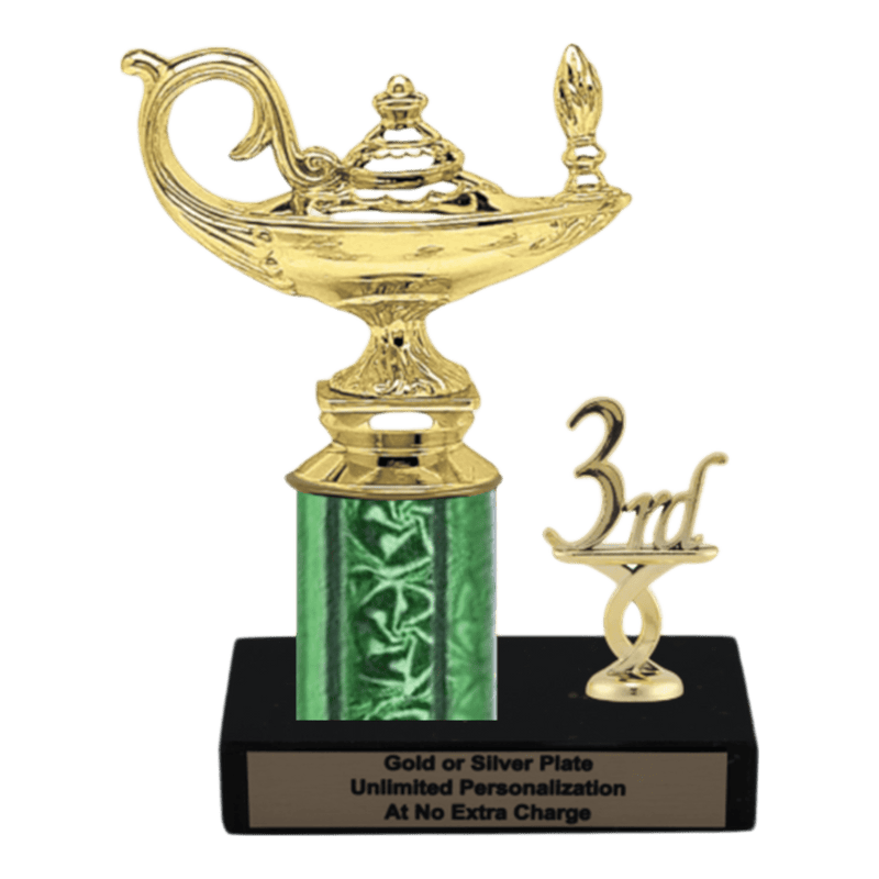 Custom Lamp of Knowledge Trophy - Type L Series 2F640 - Anderson Trophy Co.