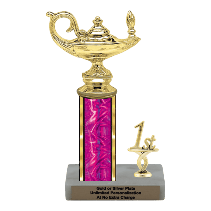 Custom Lamp of Knowledge Trophy - Type L Series 2F640 - Anderson Trophy Co.