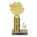 Custom Lamp of Knowledge Trophy - Type L Series 33033 - Anderson Trophy Co.