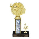 Custom Lamp of Knowledge Trophy - Type L Series 33033 - Anderson Trophy Co.