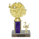 Custom Lamp of Knowledge Trophy - Type L Series 33033 - Anderson Trophy Co.