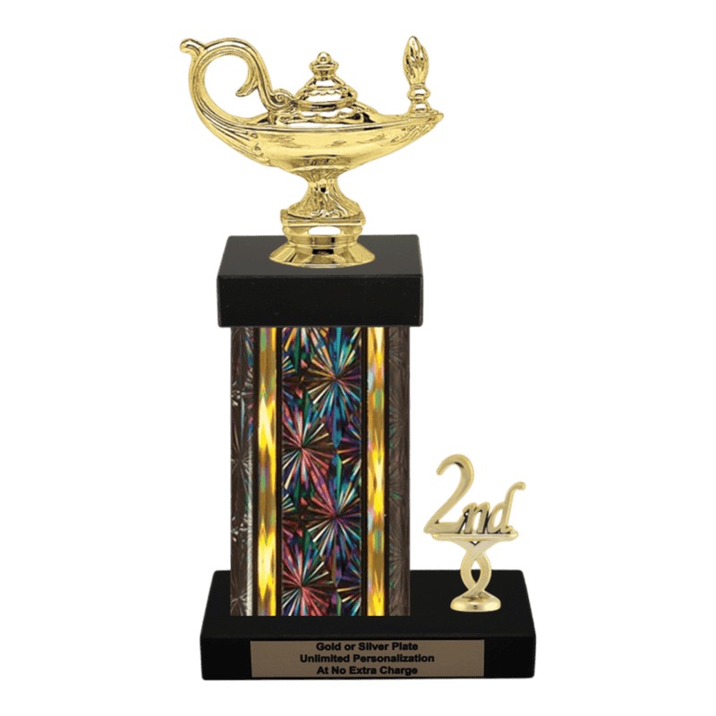 Custom Lamp of Knowledge Trophy - Type N Series 2F640 - Anderson Trophy Co.