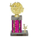 Custom Lamp of Knowledge Trophy - Type N Series 33033 - Anderson Trophy Co.