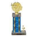 Custom Lamp of Knowledge Trophy - Type N Series 33033 - Anderson Trophy Co.