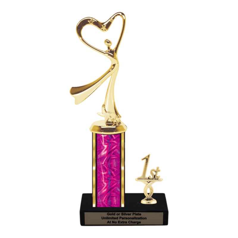 Custom Modern Dance Trophy - Type L Series 3662G - Anderson Trophy Co.