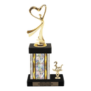 Custom Modern Dance Trophy - Type N Series 3662G - Anderson Trophy Co.