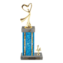 Custom Modern Dance Trophy - Type N Series 3662G - Anderson Trophy Co.