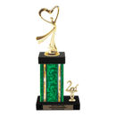 Custom Modern Dance Trophy - Type N Series 3662G - Anderson Trophy Co.