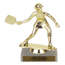 Custom Pickleball Trophy - Type A Series 3687 - Anderson Trophy Co.