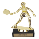 Custom Pickleball Trophy - Type A Series 3687 - Anderson Trophy Co.