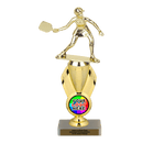 Custom Pickleball Trophy - Type B Series 3687/342655 - Anderson Trophy Co.