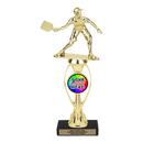 Custom Pickleball Trophy - Type B Series 3687/36013 - Anderson Trophy Co.