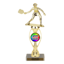 Custom Pickleball Trophy - Type B Series 3687/36013 - Anderson Trophy Co.