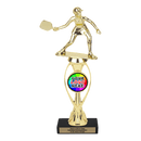Custom Pickleball Trophy - Type B Series 3687/36013 - Anderson Trophy Co.