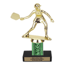 Custom Pickleball Trophy - Type C Series 3687 - Anderson Trophy Co.