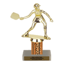 Custom Pickleball Trophy - Type C Series 3687 - Anderson Trophy Co.