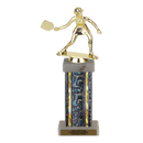 Custom Pickleball Trophy - Type F Series 3687 - Anderson Trophy Co.