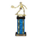 Custom Pickleball Trophy - Type F Series 3687 - Anderson Trophy Co.