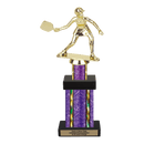 Custom Pickleball Trophy - Type G Series 3687 - Anderson Trophy Co.