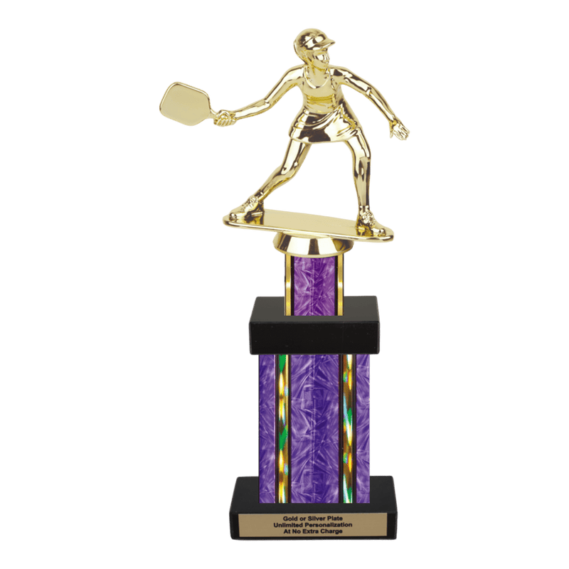 Custom Pickleball Trophy - Type G Series 3687 - Anderson Trophy Co.