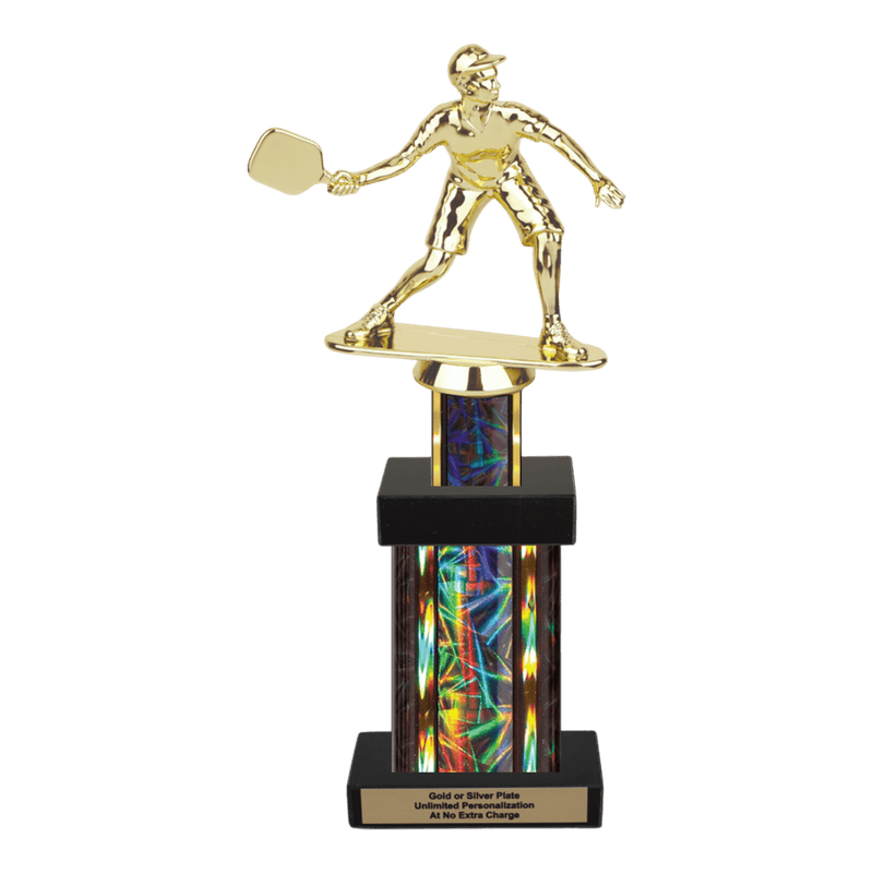 Custom Pickleball Trophy - Type G Series 3687 - Anderson Trophy Co.