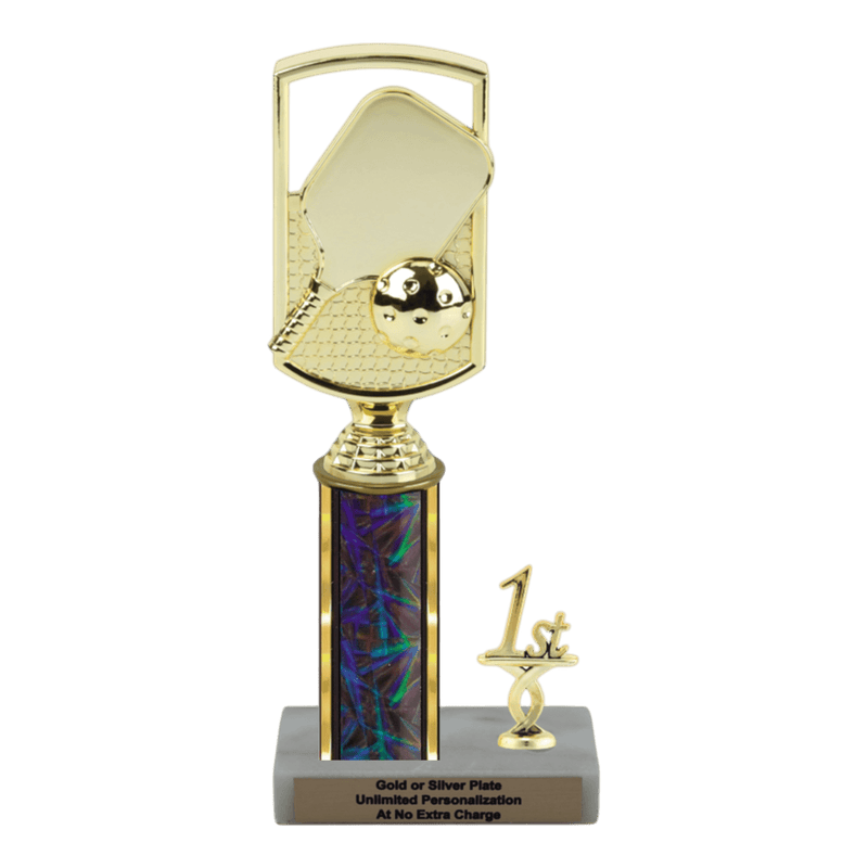 Custom Pickleball Trophy - Type L Series 3F899 - Anderson Trophy Co.